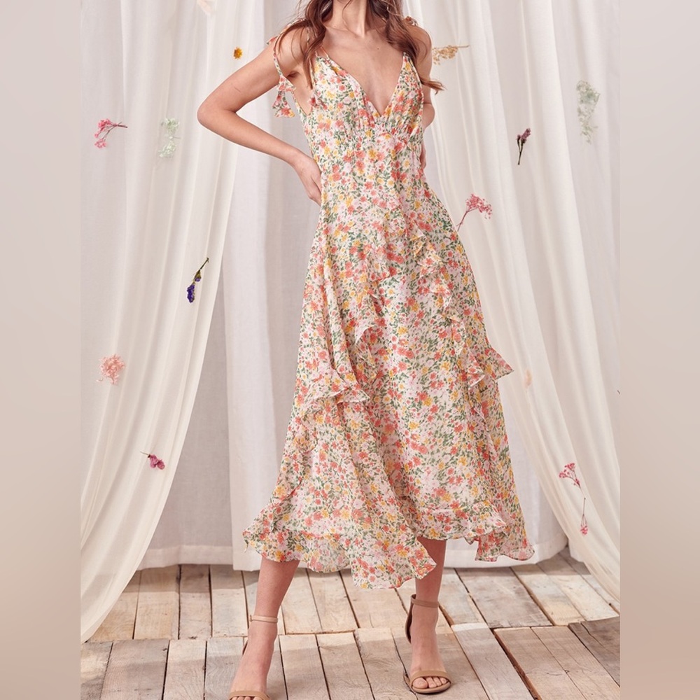 Storia floral dress midi
